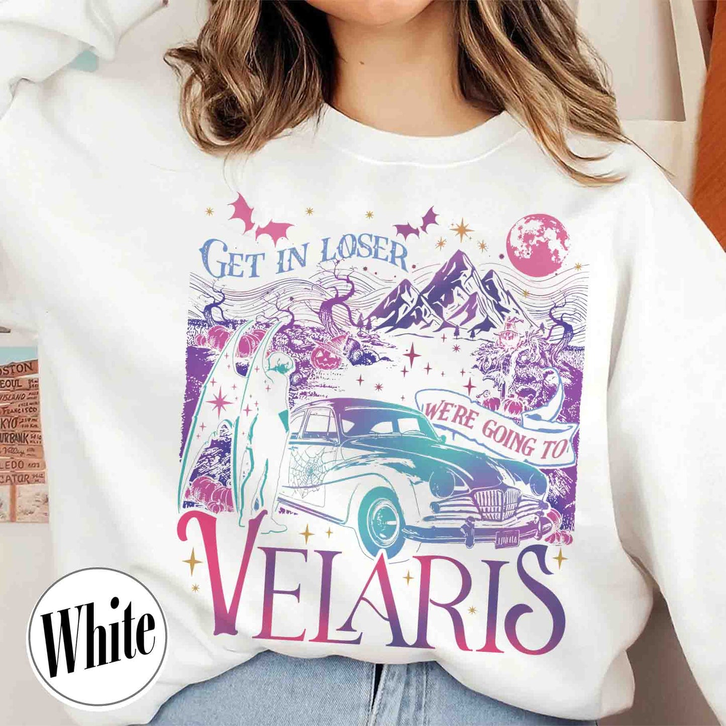 Velaris City of Starlight Sweatshirt, Velaris City of Starlight Sweatshirt, Get in Loser Were Going to Velaris Sweatshirt, Velaris Sweatshirt