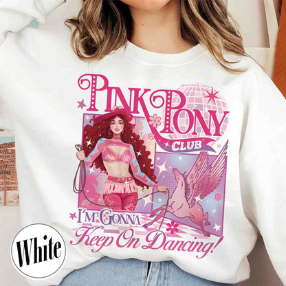 Chappell Roan Sweatshirt, Chappell Roan Merch Sweatshirt, Pink Pony Club Chappell Roan Sweatshirt, Pink Pony Club Sweatshirt, Pink Pony Club Outfit