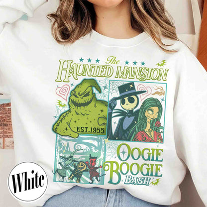 Halloween Sweatshirt, Nightmare on Main Street Sweatshirt, Haunted Mansion Sweatshirt