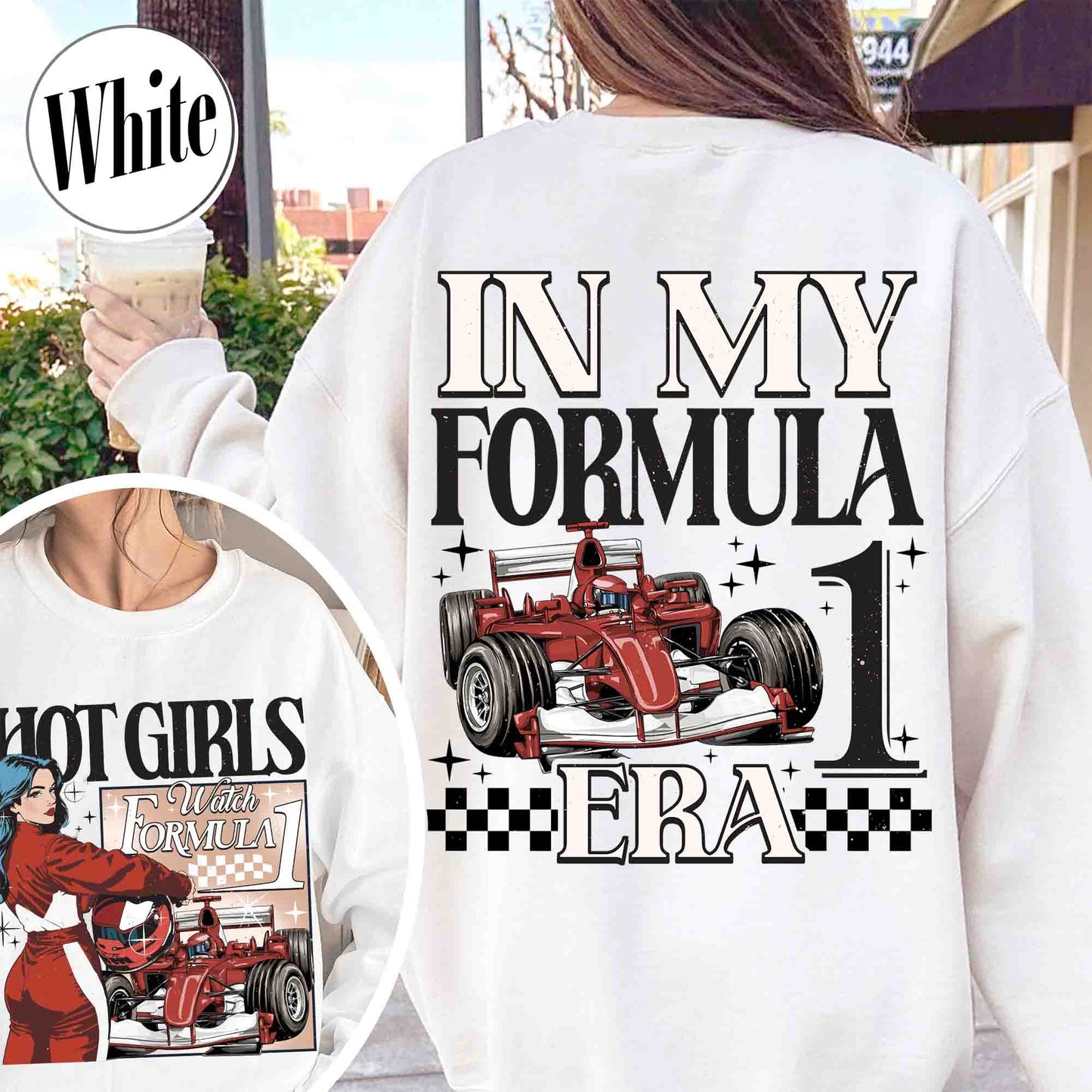 Trending Sweatshirt, Hot Girls Watch F1 Sweatshirt, Sundays Are for Formula One Sweatshirt, F1 Car Sweatshirt