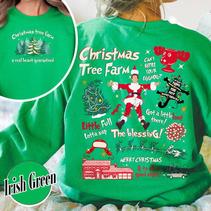 Christmas Tree Farm Sweatshirt, Farm Fresh Christmas Trees Sweatshirt, Christmas Tree Farm a Real Beaut Guaranteed Shirt, Tree Farm Since 1989