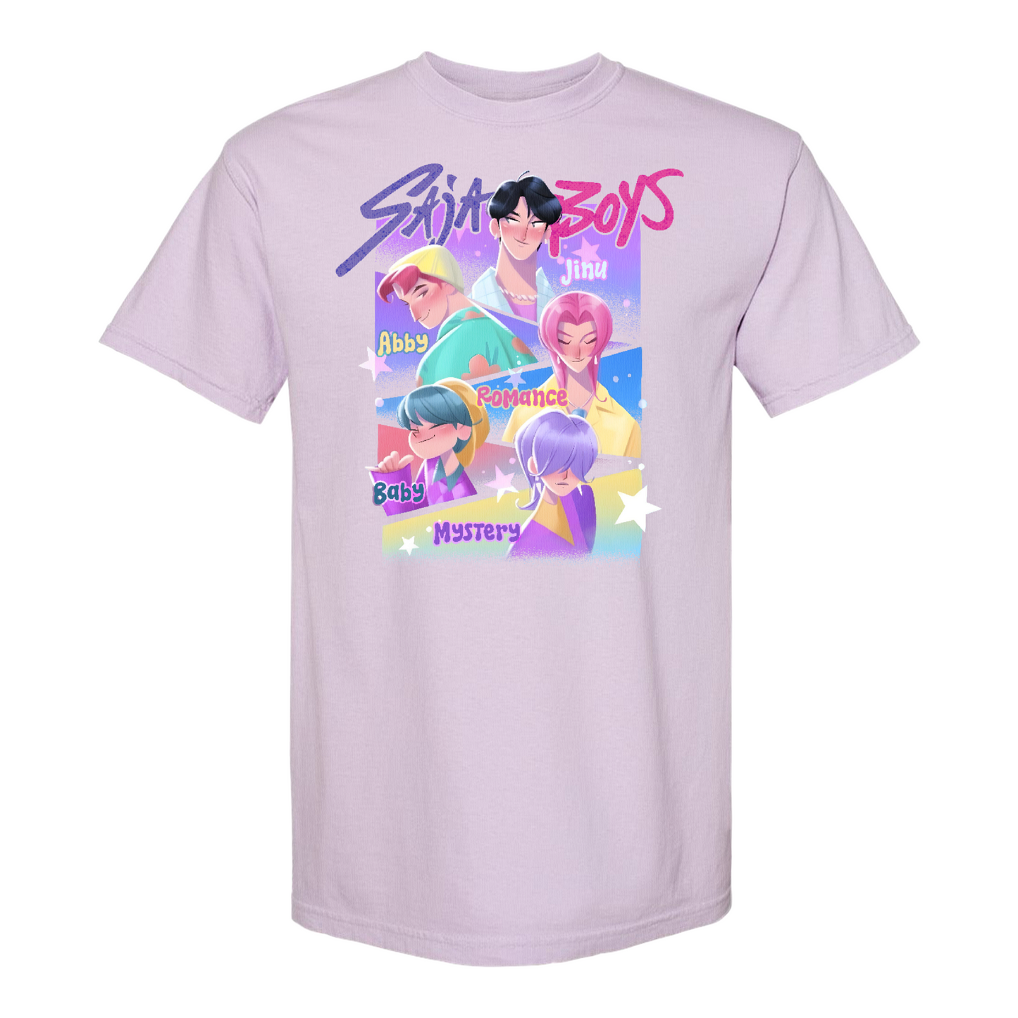 Saja Boys Boy Band Comfort Color Shirt, Demon Hunters Merch, Soda PopShirt, Cute Kpop Apparel