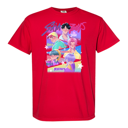 Saja Boys Boy Band Comfort Color Shirt, Demon Hunters Merch, Soda PopShirt, Cute Kpop Apparel