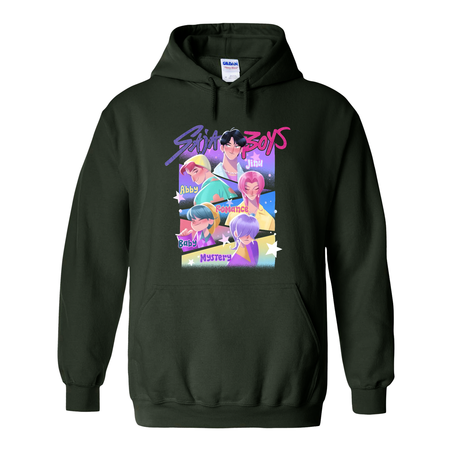 Saja Boys Boy Band Hoodie, Demon Hunters Merch, Soda Pop Hoodie, Cute Kpop Apparel