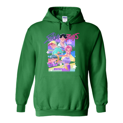 Saja Boys Boy Band Hoodie, Demon Hunters Merch, Soda Pop Hoodie, Cute Kpop Apparel