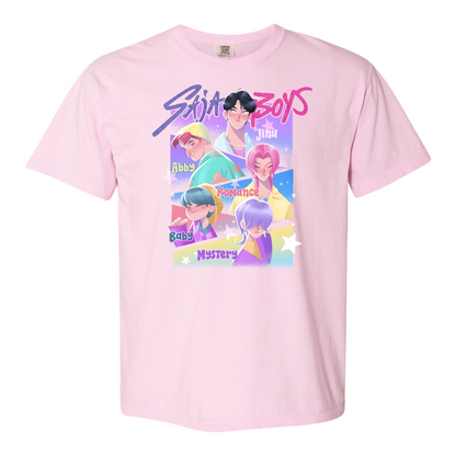 Saja Boys Boy Band Comfort Color Shirt, Demon Hunters Merch, Soda PopShirt, Cute Kpop Apparel
