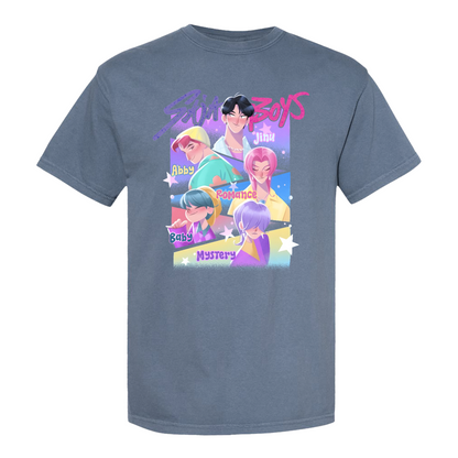 Saja Boys Boy Band Comfort Color Shirt, Demon Hunters Merch, Soda PopShirt, Cute Kpop Apparel