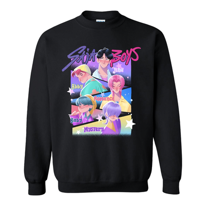 Saja Boys Boy Band Sweatshirt, Demon Hunters Merch, Soda Pop Sweatshirt, Cute Kpop Apparel