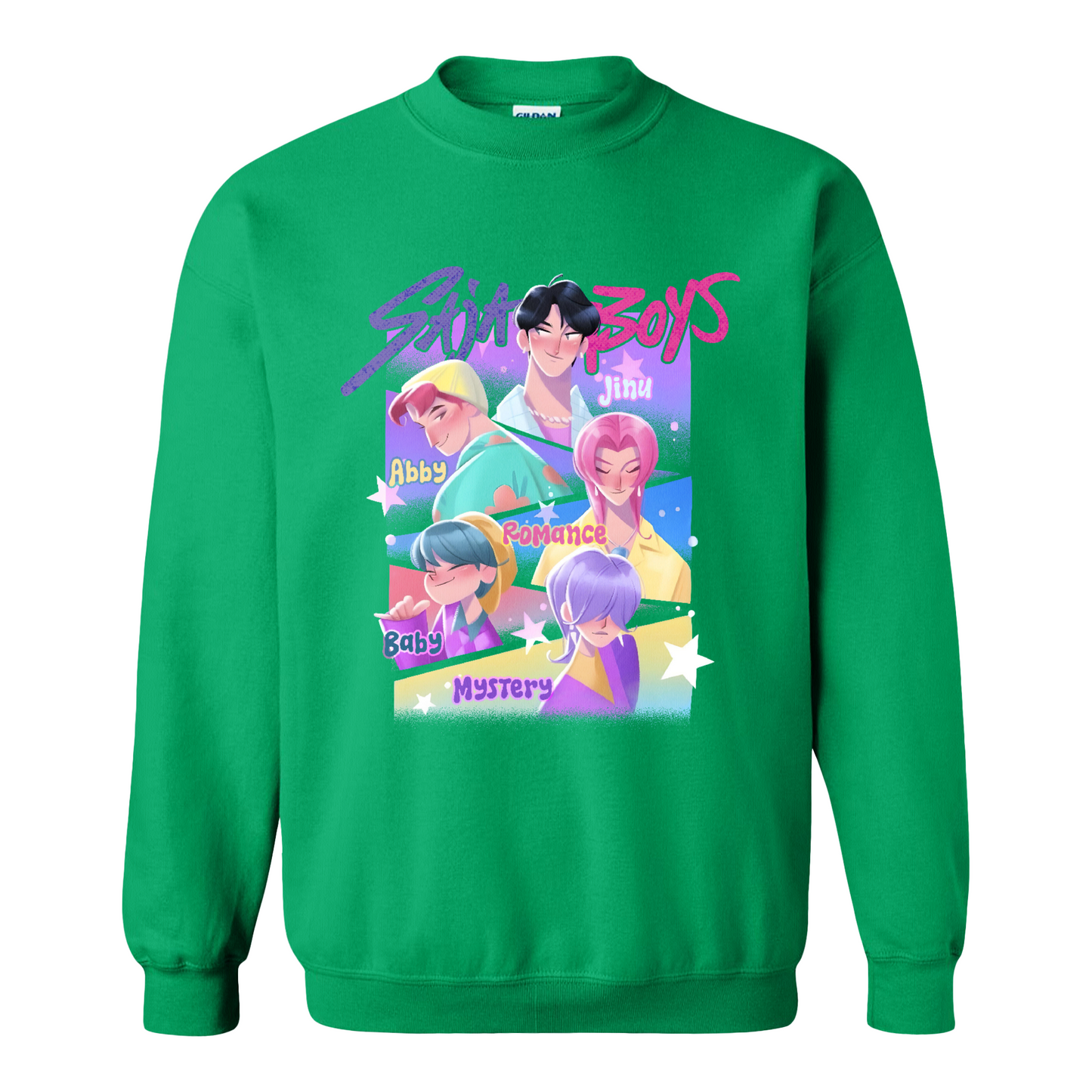 Saja Boys Boy Band Sweatshirt, Demon Hunters Merch, Soda Pop Sweatshirt, Cute Kpop Apparel