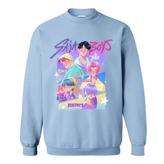 Saja Boys Boy Band Sweatshirt, Demon Hunters Merch, Soda Pop Sweatshirt, Cute Kpop Apparel