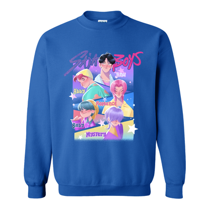 Saja Boys Boy Band Sweatshirt, Demon Hunters Merch, Soda Pop Sweatshirt, Cute Kpop Apparel