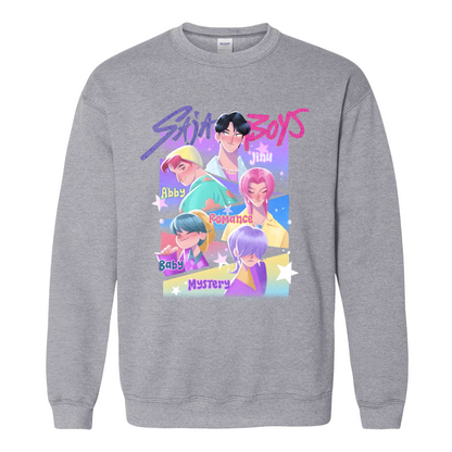 Saja Boys Boy Band Sweatshirt, Demon Hunters Merch, Soda Pop Sweatshirt, Cute Kpop Apparel