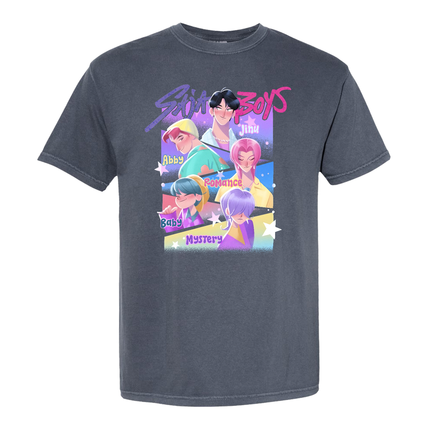 Saja Boys Boy Band Comfort Color Shirt, Demon Hunters Merch, Soda PopShirt, Cute Kpop Apparel