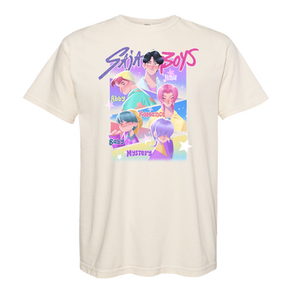 Saja Boys Boy Band Comfort Color Shirt, Demon Hunters Merch, Soda PopShirt, Cute Kpop Apparel