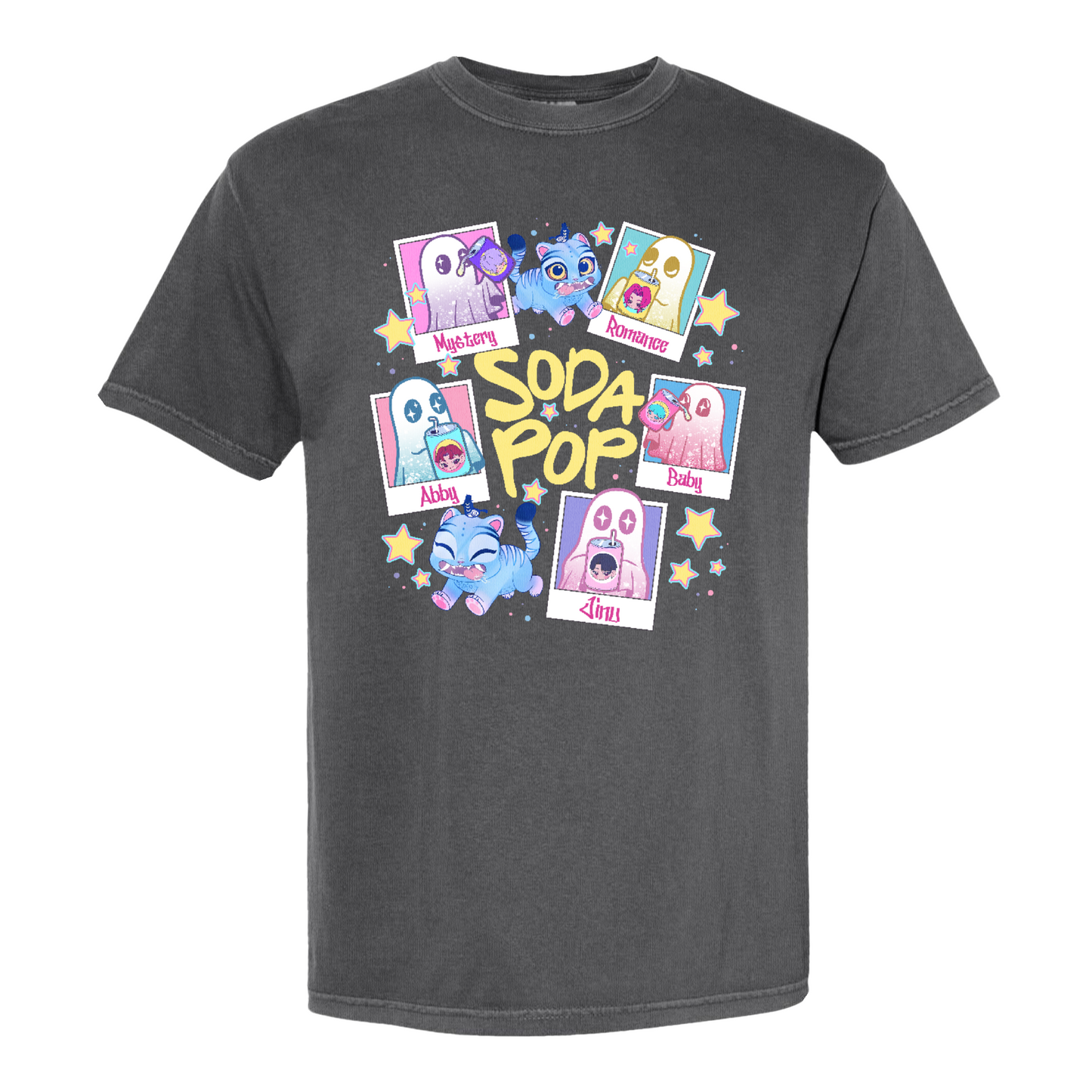 Saja Boys Soda Pop KPDH Comfort Colors Shirt, Saja Boys Huntrix PIN, Kpop Demon Boy Band Inspired Shirt