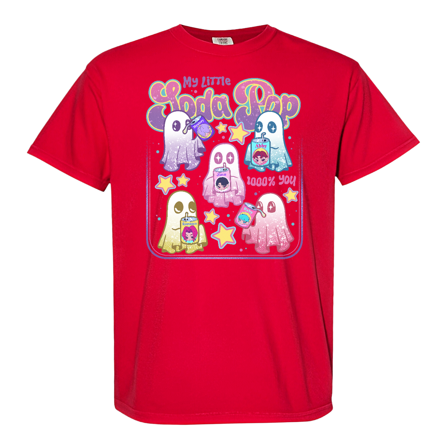 Saja Boys Soda Pop KPDH Comfort Colors Shirt, Saja Boys Huntrix PIN, Kpop Demon Boy Band Inspired Shirt