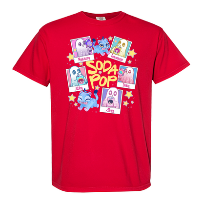 Saja Boys Soda Pop KPDH Comfort Colors Shirt, Saja Boys Huntrix PIN, Kpop Demon Boy Band Inspired Shirt