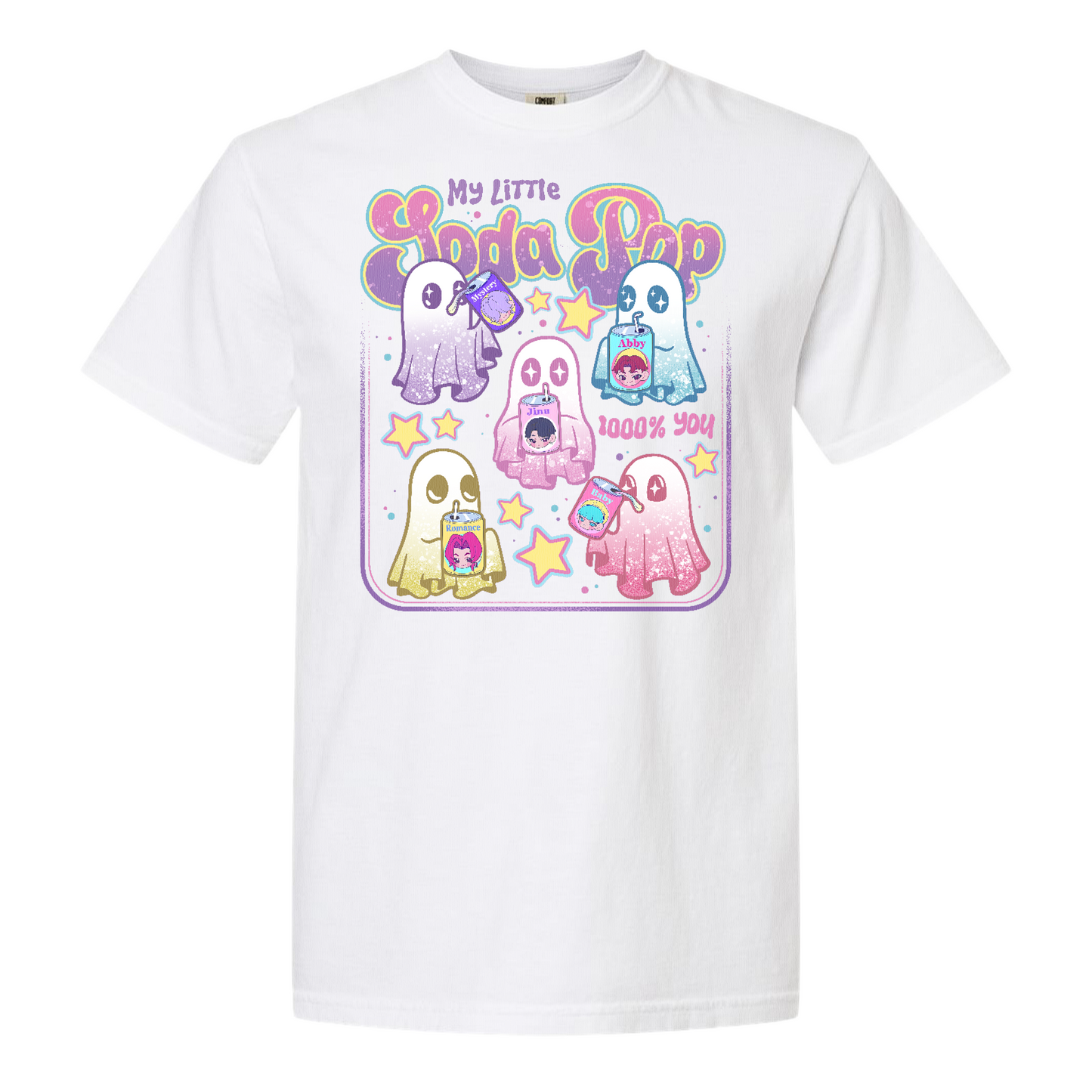 Saja Boys Soda Pop KPDH Comfort Colors Shirt, Saja Boys Huntrix PIN, Kpop Demon Boy Band Inspired Shirt