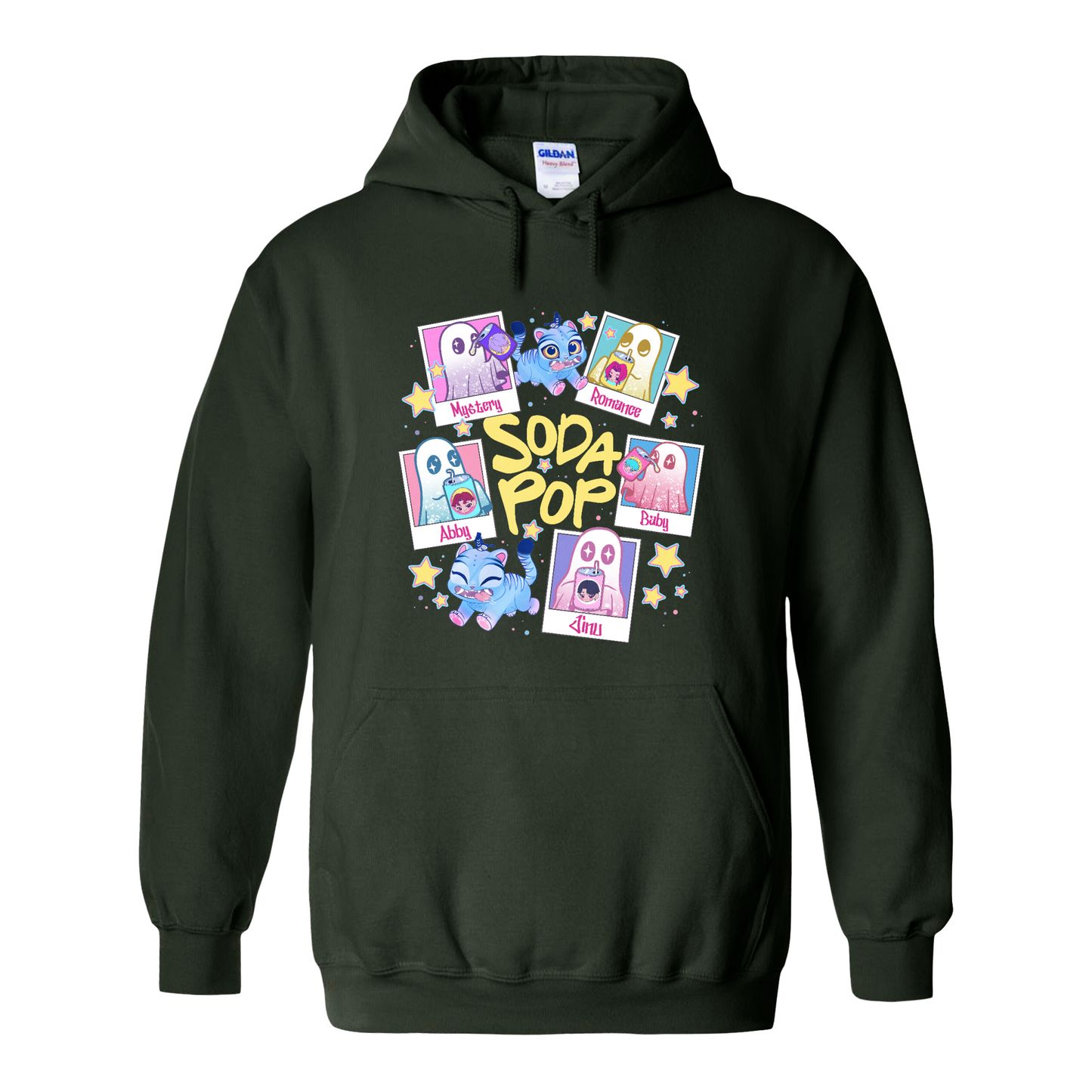 Saja Boys Soda Pop KPDH Hoodie, Saja Boys Huntrix PIN, Kpop Demon Boy Band Inspired Hoodie