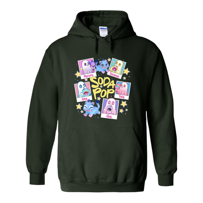Saja Boys Soda Pop KPDH Hoodie, Saja Boys Huntrix PIN, Kpop Demon Boy Band Inspired Hoodie