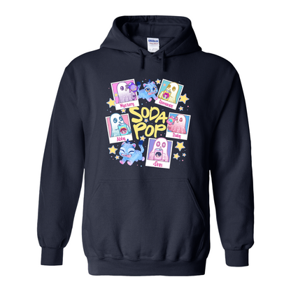 Saja Boys Soda Pop KPDH Hoodie, Saja Boys Huntrix PIN, Kpop Demon Boy Band Inspired Hoodie
