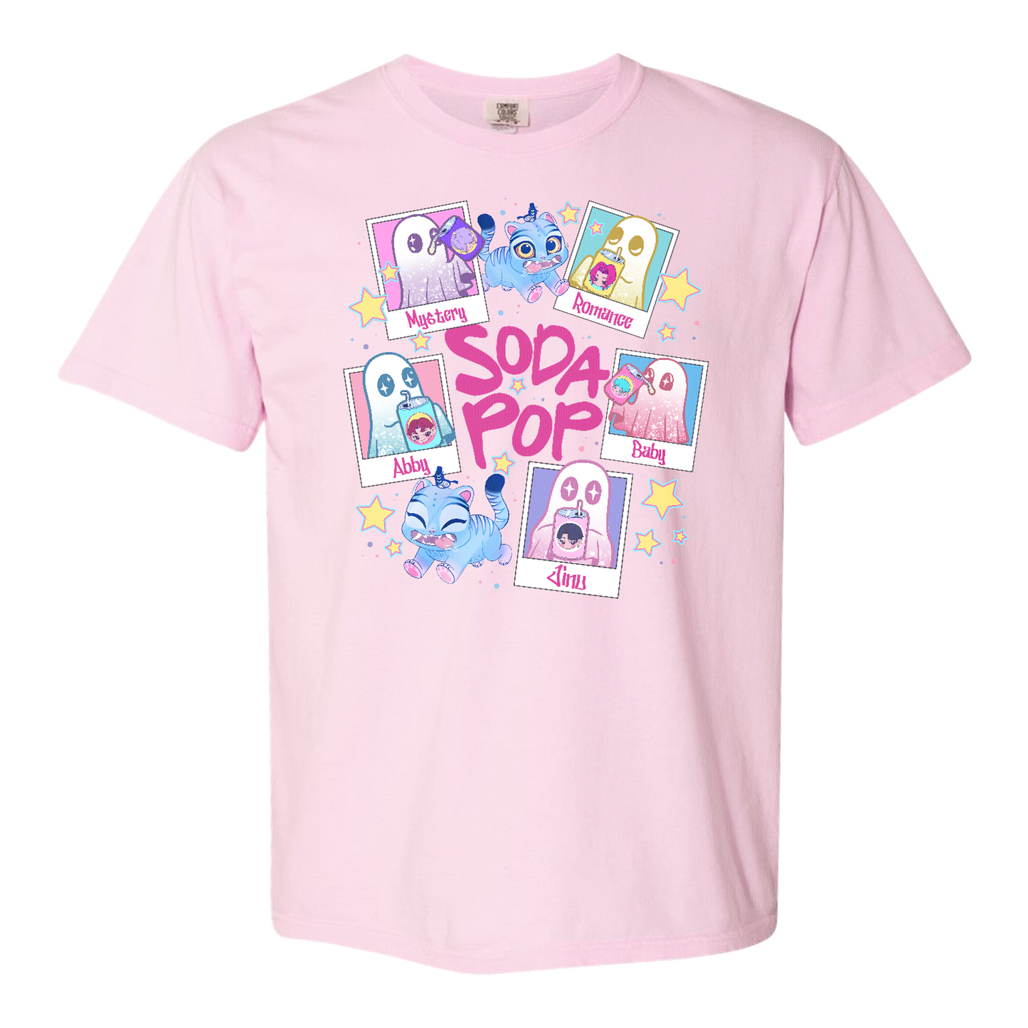 Saja Boys Soda Pop KPDH Comfort Colors Shirt, Saja Boys Huntrix PIN, Kpop Demon Boy Band Inspired Shirt