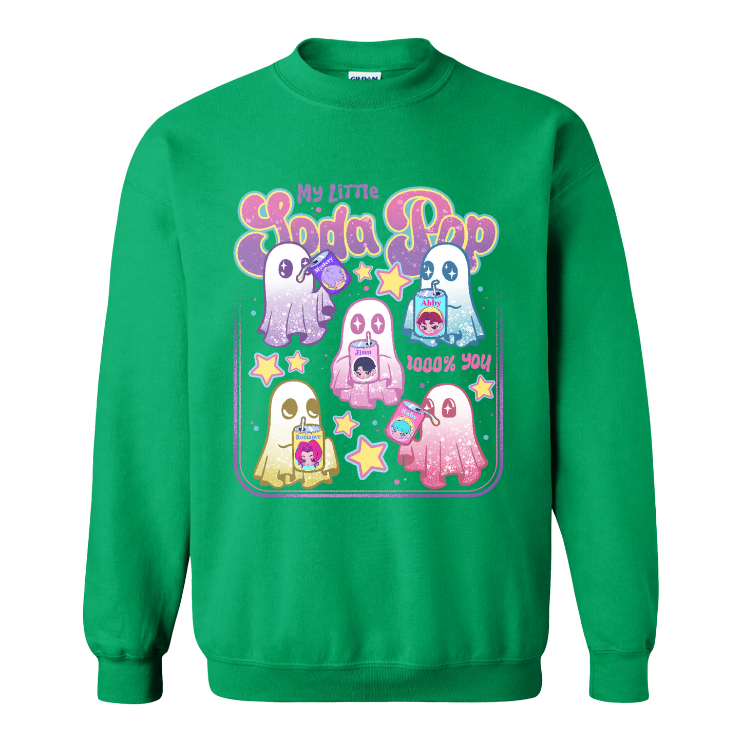 Saja Boys Soda Pop KPDH Sweatshirt, Saja Boys Huntrix PIN, Kpop Demon Boy Band Inspired Sweatshirt