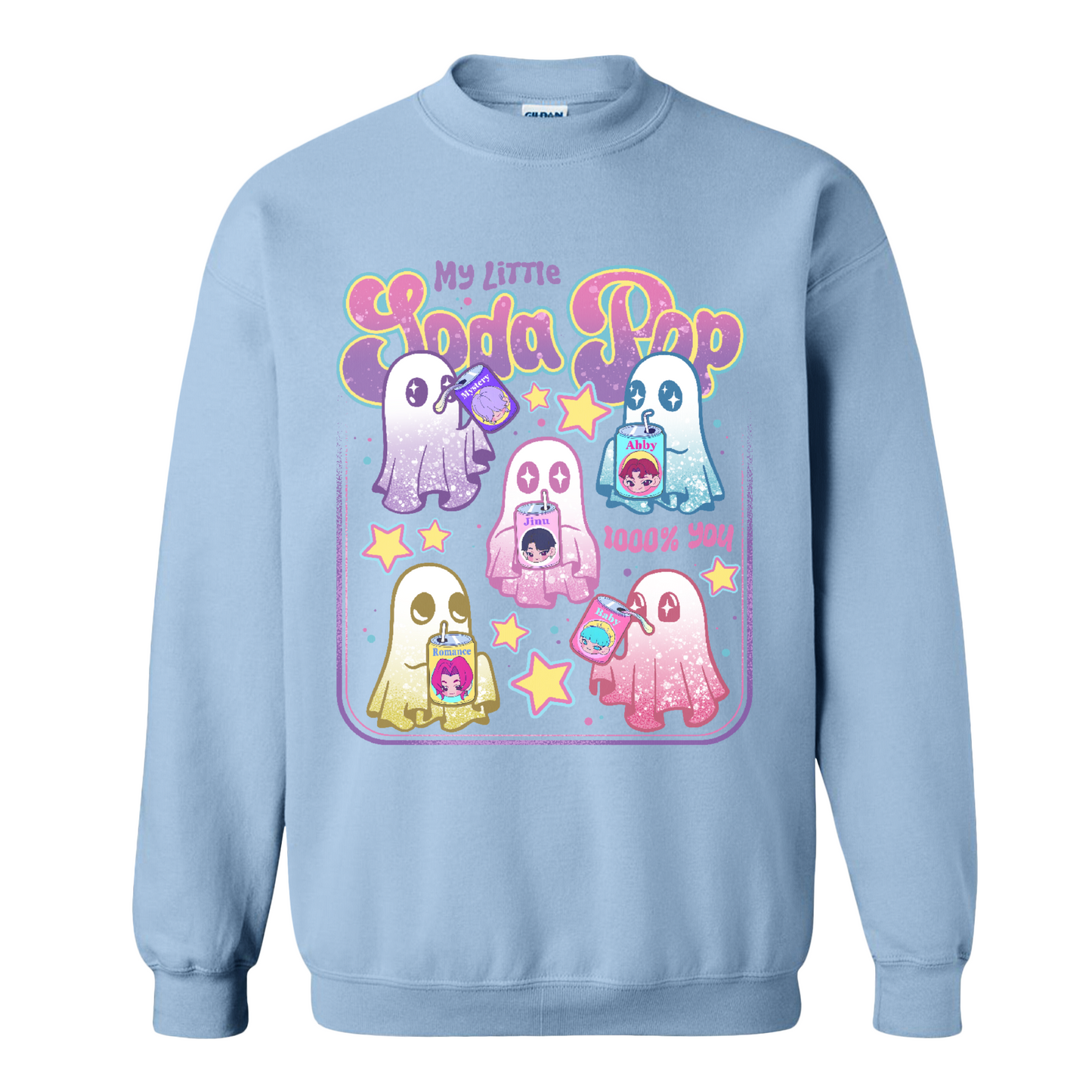 Saja Boys Soda Pop KPDH Sweatshirt, Saja Boys Huntrix PIN, Kpop Demon Boy Band Inspired Sweatshirt