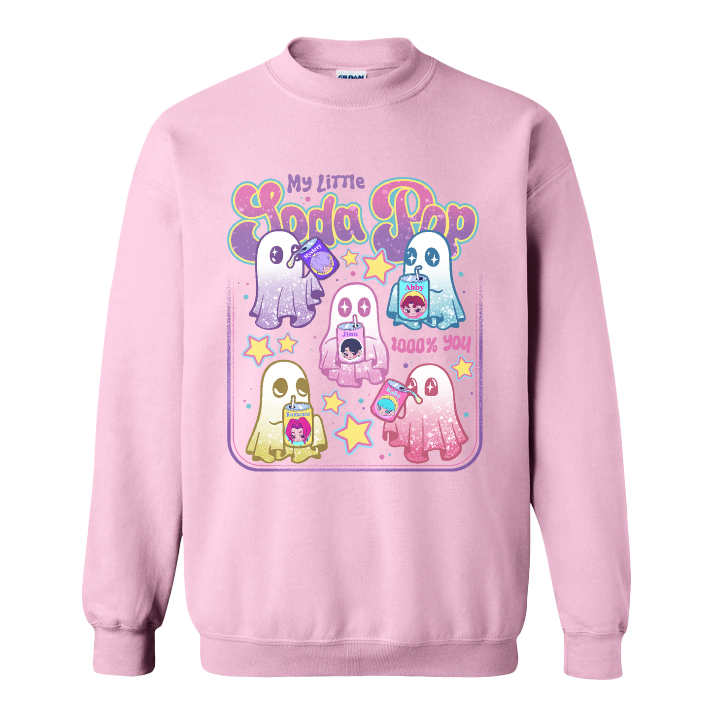 Saja Boys Soda Pop KPDH Sweatshirt, Saja Boys Huntrix PIN, Kpop Demon Boy Band Inspired Sweatshirt