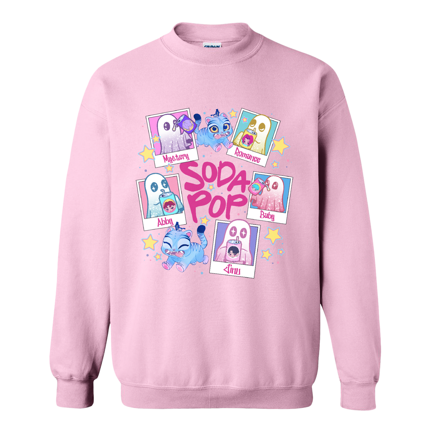 Saja Boys Soda Pop KPDH Sweatshirt, Saja Boys Huntrix PIN, Kpop Demon Boy Band Inspired Sweatshirt