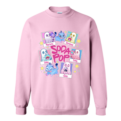 Saja Boys Soda Pop KPDH Sweatshirt, Saja Boys Huntrix PIN, Kpop Demon Boy Band Inspired Sweatshirt