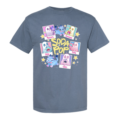 Saja Boys Soda Pop KPDH Comfort Colors Shirt, Saja Boys Huntrix PIN, Kpop Demon Boy Band Inspired Shirt