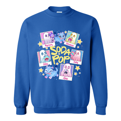Saja Boys Soda Pop KPDH Sweatshirt, Saja Boys Huntrix PIN, Kpop Demon Boy Band Inspired Sweatshirt