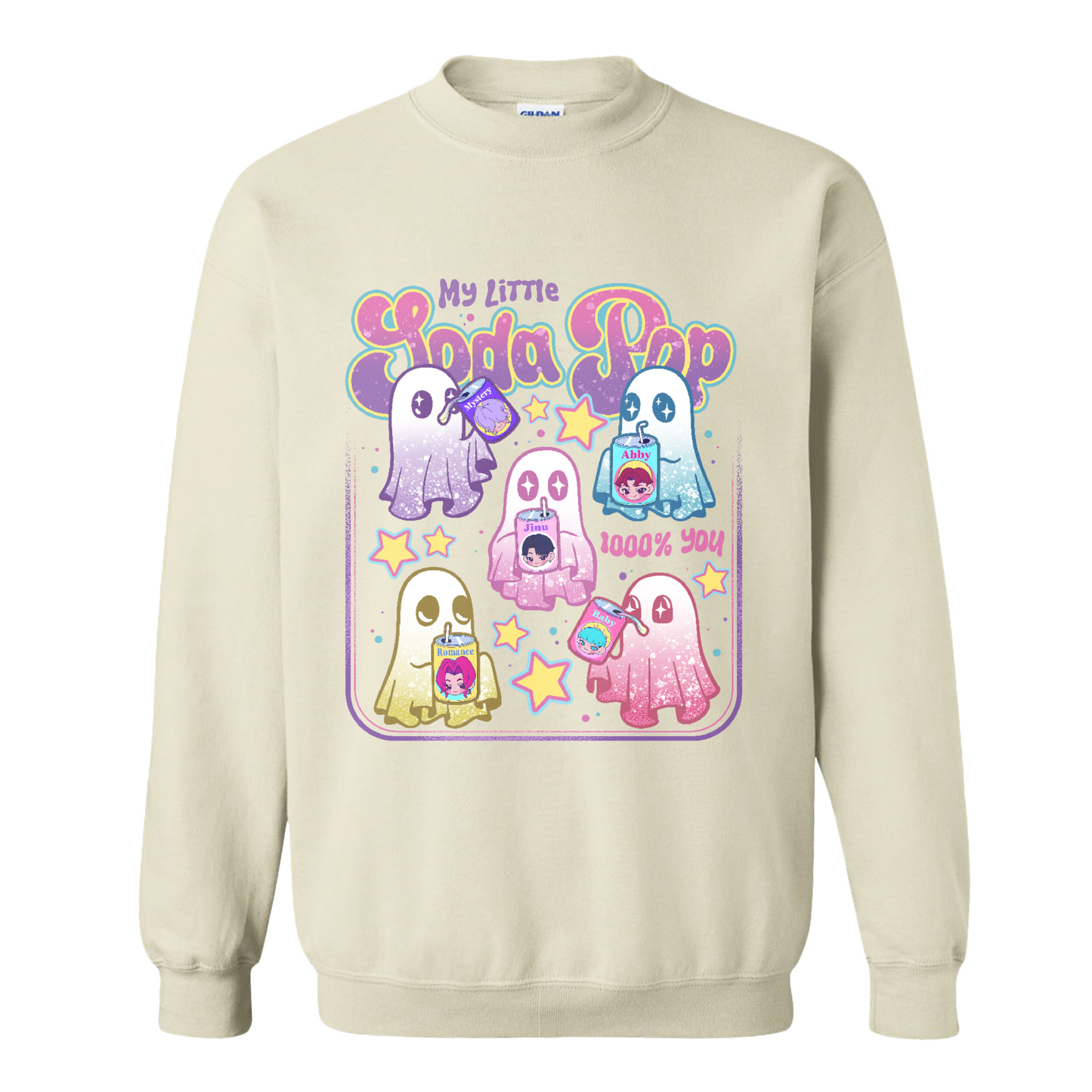 Saja Boys Soda Pop KPDH Sweatshirt, Saja Boys Huntrix PIN, Kpop Demon Boy Band Inspired Sweatshirt