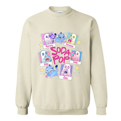 Saja Boys Soda Pop KPDH Sweatshirt, Saja Boys Huntrix PIN, Kpop Demon Boy Band Inspired Sweatshirt