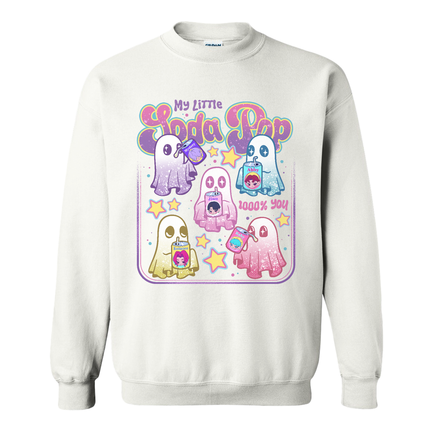 Saja Boys Soda Pop KPDH Sweatshirt, Saja Boys Huntrix PIN, Kpop Demon Boy Band Inspired Sweatshirt
