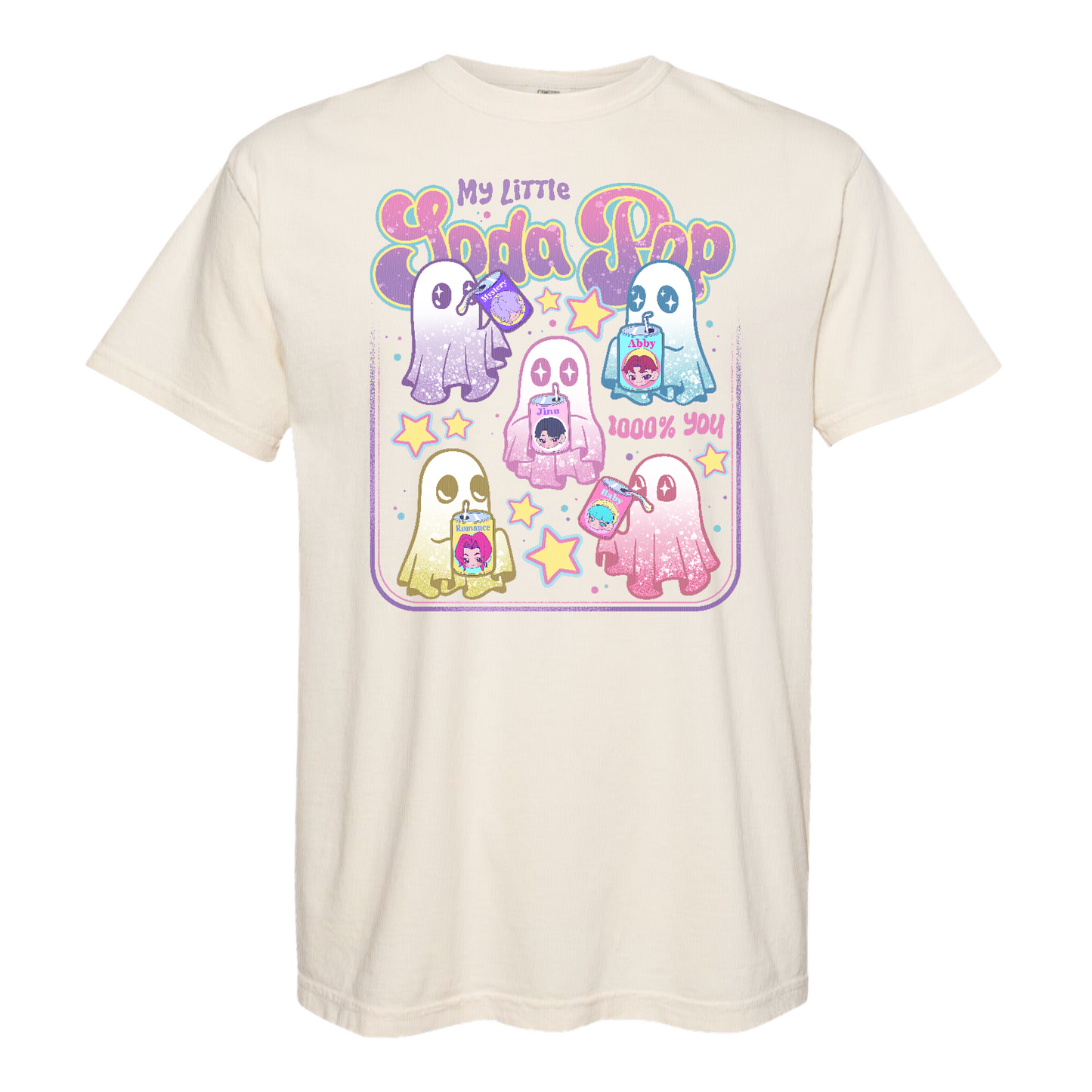 Saja Boys Soda Pop KPDH Comfort Colors Shirt, Saja Boys Huntrix PIN, Kpop Demon Boy Band Inspired Shirt