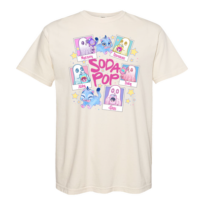 Saja Boys Soda Pop KPDH Comfort Colors Shirt, Saja Boys Huntrix PIN, Kpop Demon Boy Band Inspired Shirt