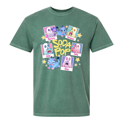 Saja Boys Soda Pop KPDH Comfort Colors Shirt, Saja Boys Huntrix PIN, Kpop Demon Boy Band Inspired Shirt