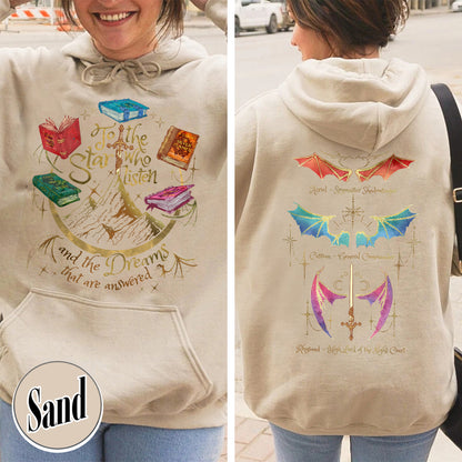 Fan Of ACOTAR Series Two Sided Hoodie,Velaris Hoodie Acotar Velaris City Of Starlight,Rhysand Hoodie,The Bat Boys Hoodie,SJM Inspired Hoodie