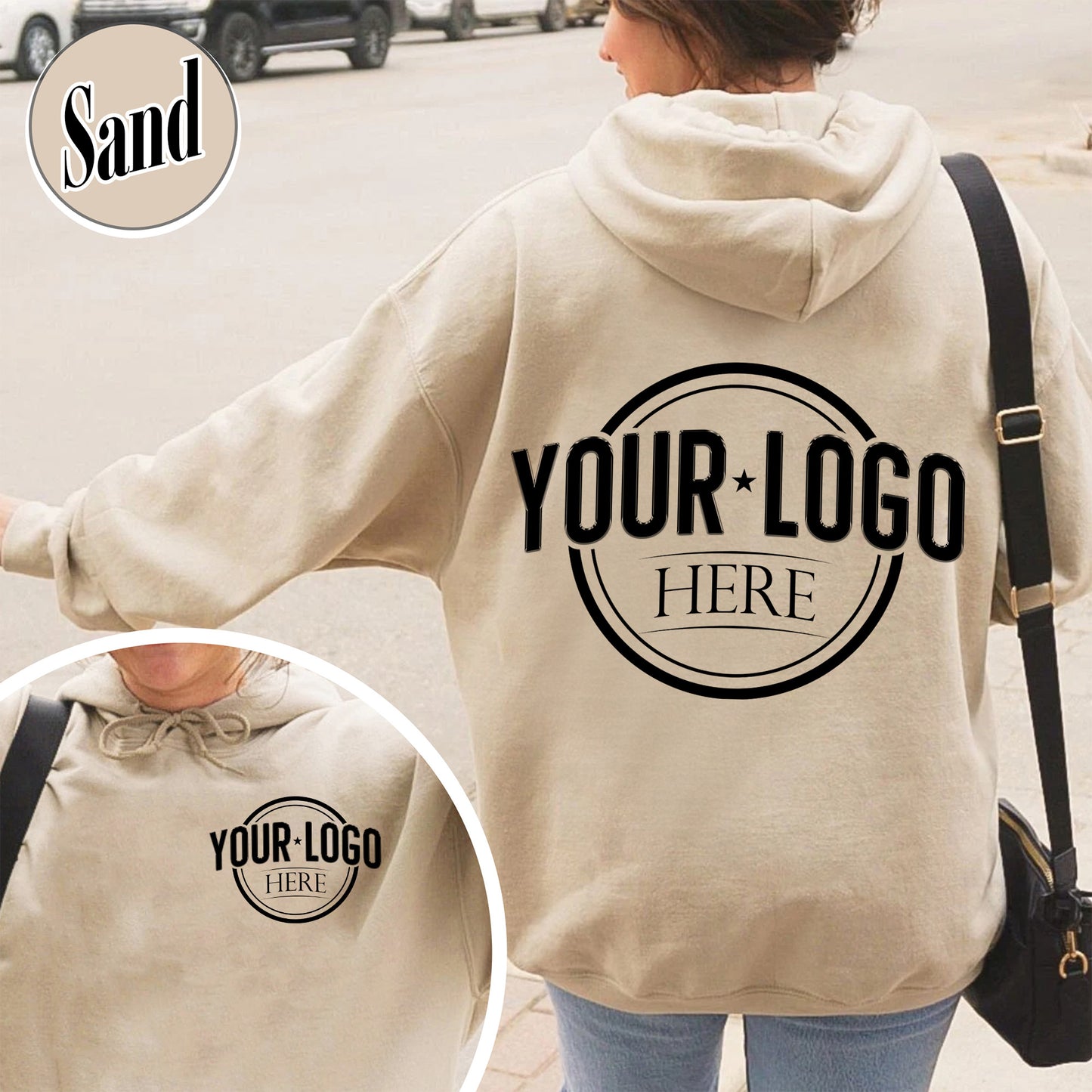 Custom Business Logo Hoodie, Custom Hoodie of My Logo, Your Logo Here Hoodie