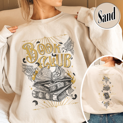 Custom Book Club Sweatshirt, Custom Book Merch, Custom Book Club Sweatshirt, Book Club Gift, Fantasy Book Club, Romantasy Book Club