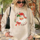 Vintage Santa Claus Retro Christmas Hoodie