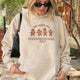 Gingerbread Cookie Club Hoodie: Vintage Holiday Hoodie
