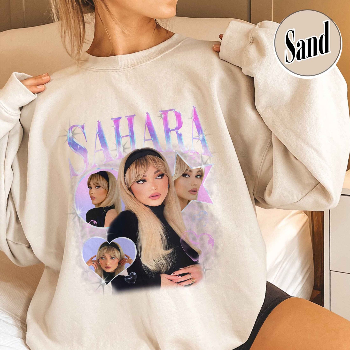 Custom Vintage Bootleg Girlfriend Sweatshirt, Bootleg Retro 90s Sweatshirt, Retro Custom Bootleg Rap Sweatshirt