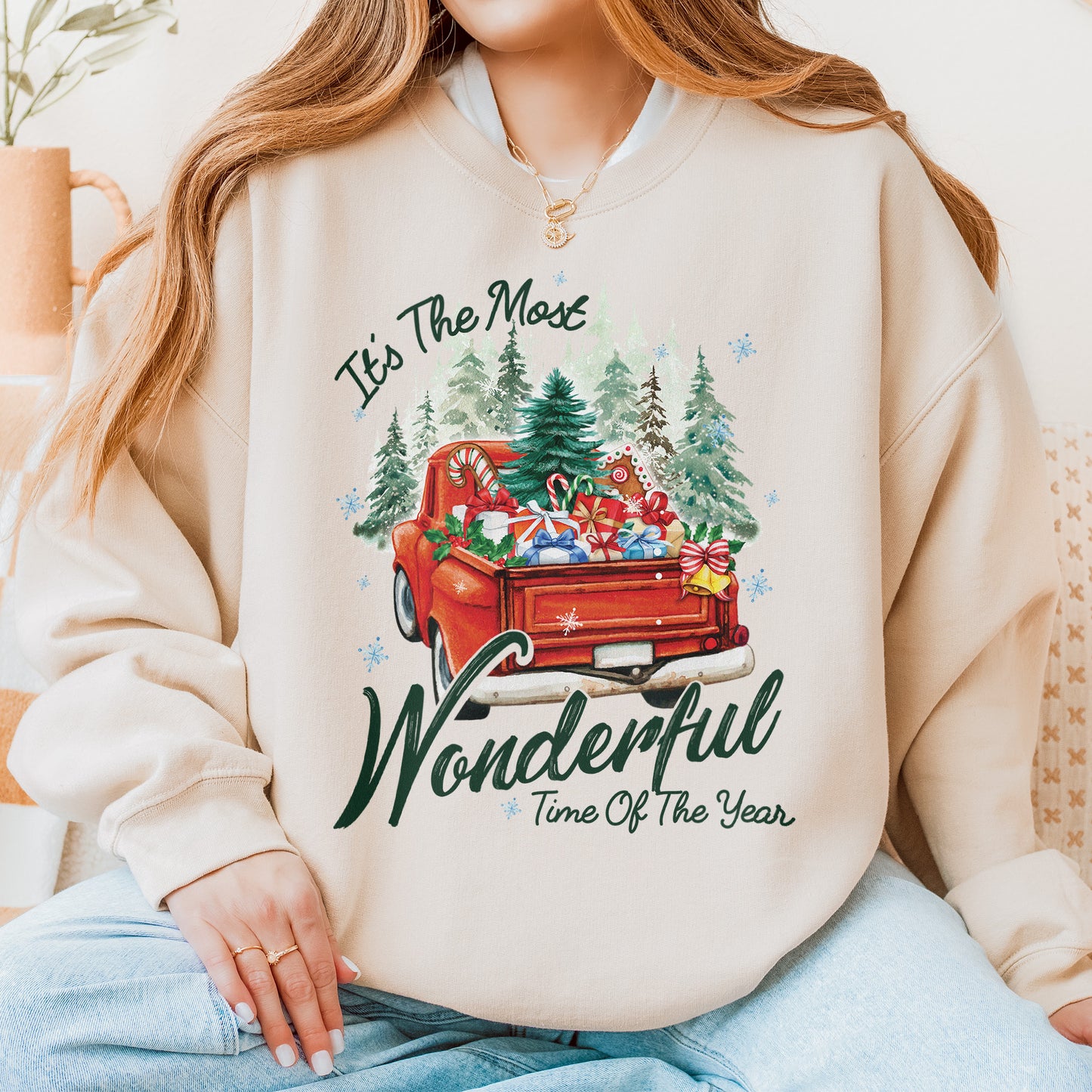 It’s The Most Wonderful Time Of The Year Chrismast Holiday Sweatshirt