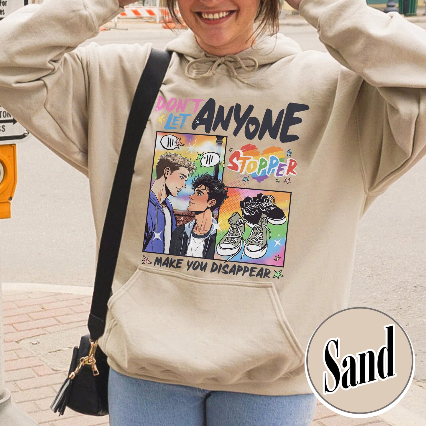 LGBT Book Hoodie, LGBTQ Hoodie, Don’t Let Anyone Make You Disappear Hoodie, Pride Month Hoodie