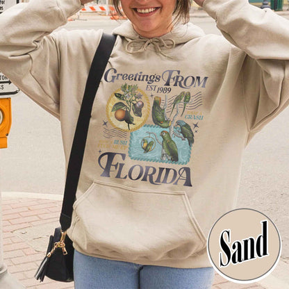 Florida!!! Hoodie, Palm Beach Hoodie, Girls Trip Hoodie, Trendy Summer, Ttpd Hoodie, Tropical Aesthetic Swiftie Gift, Summer Vibes