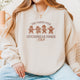Gingerbread Cookie Club Sweatshirt: Vintage Holiday Sweatshirt