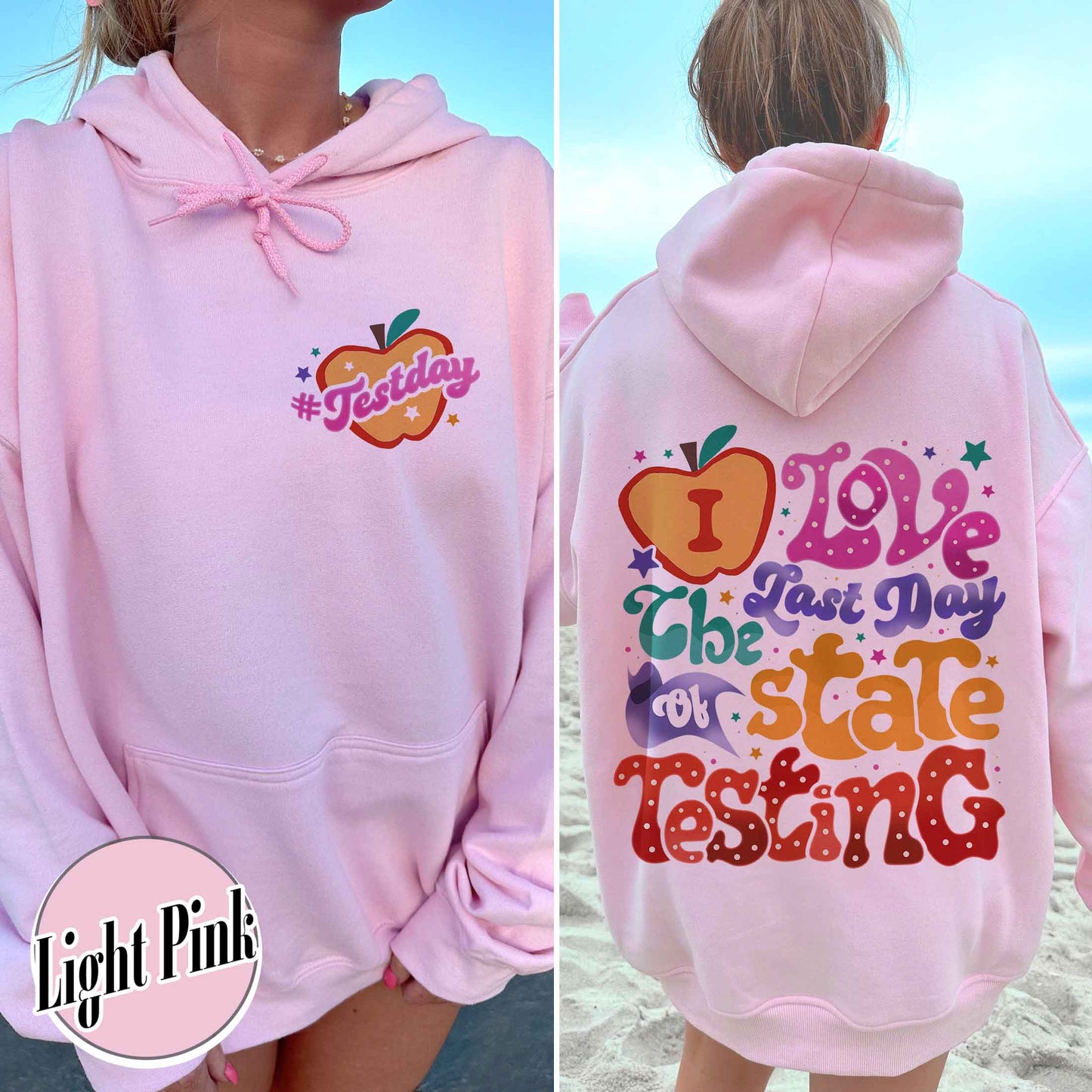 School Hoodie, I Love State Testing Hoodie, You Got This Hoodie, Back to School Hoodie